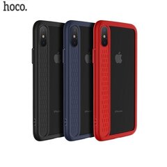 Hoco Premium Star Shadow Back Case Силиконовый чехол для Apple iPhone X Kрасный цена и информация | Чехлы для телефонов | pigu.lt