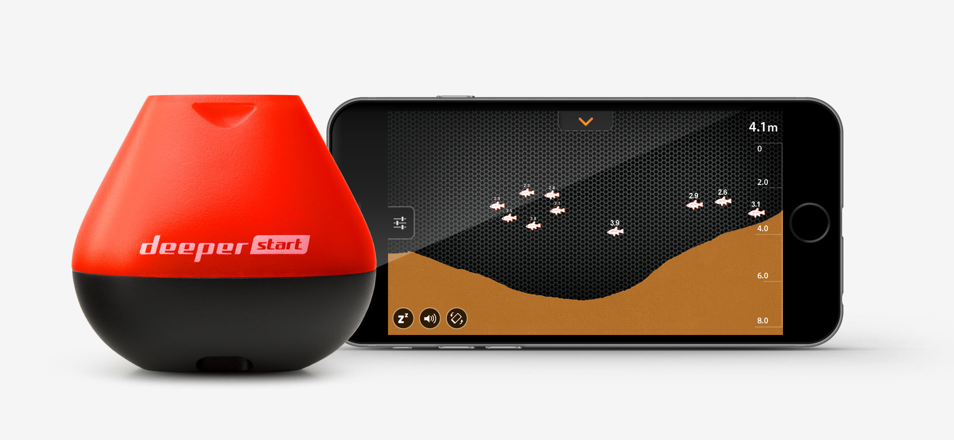 Sonaras Deeper Smart Fishfinder START su Wi-Fi kaina ir informacija | Išmanioji technika ir priedai | pigu.lt