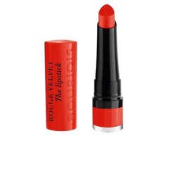 Губная помада Bourjois Rouge Velvet 07 Joli carmin’ois, 2.4 г цена и информация | Помады, бальзамы, блеск для губ | pigu.lt