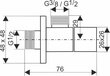 Kampinis ventilis Kerra ZKCH 1/2'' x 1/2'' цена и информация | Santechnikos jungtys, ventiliai | pigu.lt