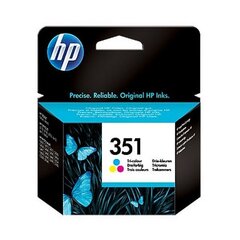 Картридж с оригинальными чернилами HP 351 Трехцветный цена и информация | Картриджи для струйных принтеров | pigu.lt