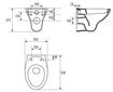 Potinkinis WC komplektas: Cersanit Mito цена и информация | Klozetai | pigu.lt