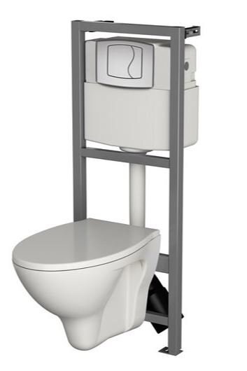 Potinkinis WC komplektas: Cersanit Mito kaina ir informacija | Klozetai | pigu.lt