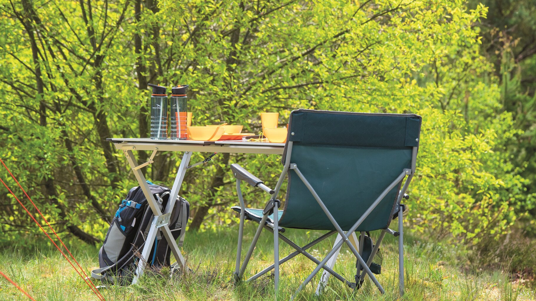 Turistinis indų ir įrankių rinkinys Easy Camp Picnic, 4 asmenims kaina ir informacija | Turistiniai katiliukai, indai, įrankiai | pigu.lt