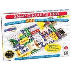 Snap Circuits Pro 500-in-1 Eksperimentų rinkinys kaina ir informacija | Atviro kodo elektronika | pigu.lt