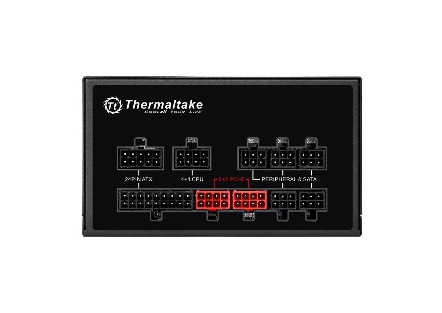 Thermaltake PS-SPR-0750FPCBEU-R kaina ir informacija | Maitinimo šaltiniai (PSU) | pigu.lt