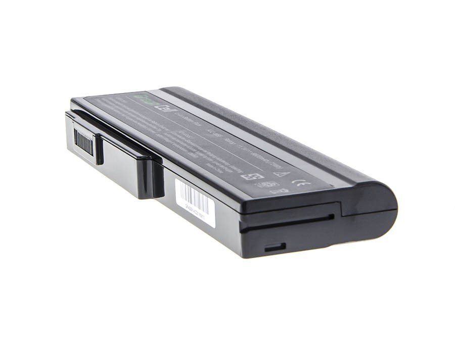 Green Cell Laptop Battery for Asus G50 G51 G60 M50 M50V N53 N53SV N61 N61VG N61JV цена и информация | Akumuliatoriai nešiojamiems kompiuteriams | pigu.lt