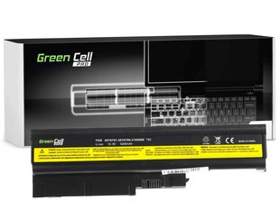 Green Cell PRO Laptop Battery for IBM Lenovo ThinkPad T60 T61 R60 R61 kaina ir informacija | Akumuliatoriai nešiojamiems kompiuteriams | pigu.lt