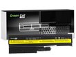 Green Cell PRO Laptop Battery for IBM Lenovo ThinkPad T60 T61 R60 R61 kaina ir informacija | Akumuliatoriai nešiojamiems kompiuteriams | pigu.lt