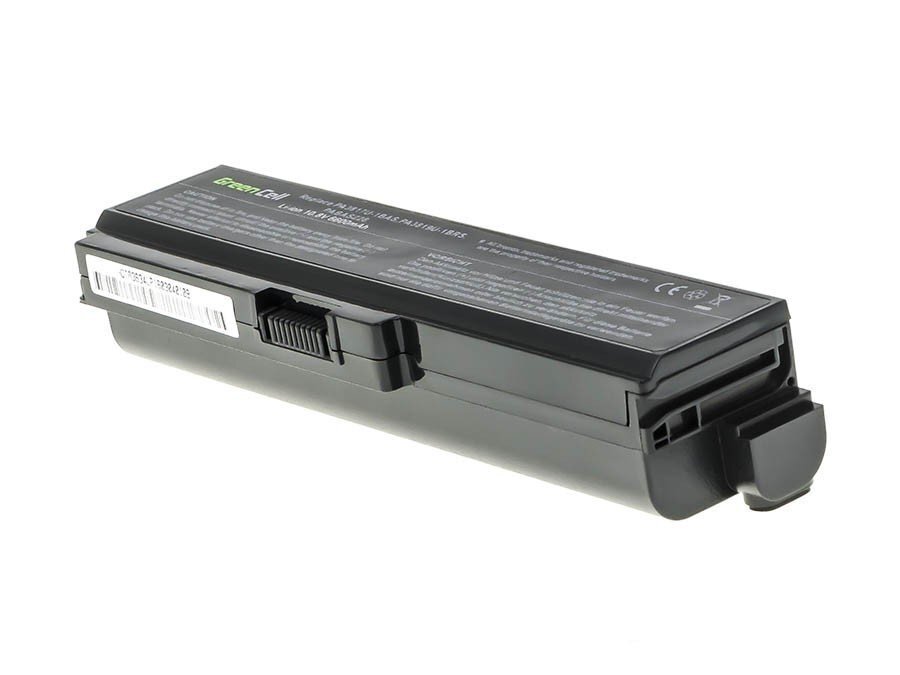 Green Cell Laptop Battery for Toshiba Satellite C650 C650D C660 C660D L650D L655 L750 kaina ir informacija | Akumuliatoriai nešiojamiems kompiuteriams | pigu.lt