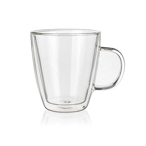 Dvigubo stiklo puodelis цена и информация | Taurės, puodeliai, ąsočiai | pigu.lt