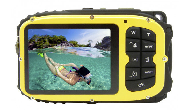 Easypix Aquapix W1627 Ocean, Yellow цена и информация | Skaitmeniniai fotoaparatai | pigu.lt