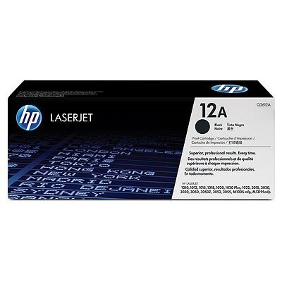 HP Q2612A 12A Tonerio, juoda цена и информация | Kasetės lazeriniams spausdintuvams | pigu.lt