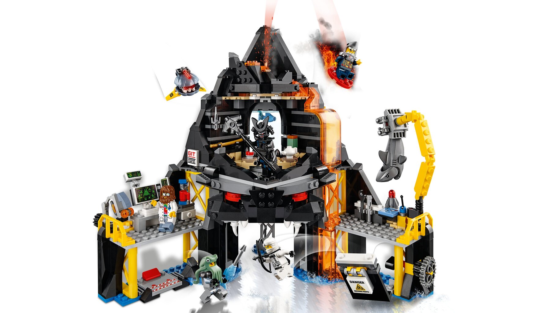 70631 LEGO® NINJAGO Garmadono įsiutimas vulkane kaina ir informacija | Konstruktoriai ir kaladėlės | pigu.lt