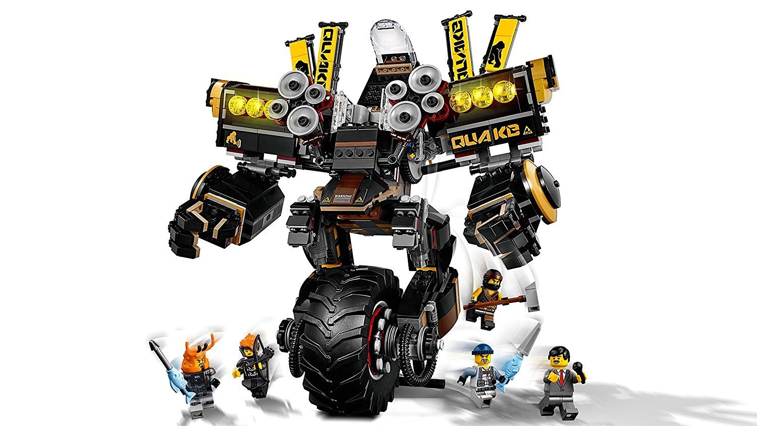 70632 LEGO® NINJAGO Žemės drebėjimo robotas kaina ir informacija | Konstruktoriai ir kaladėlės | pigu.lt