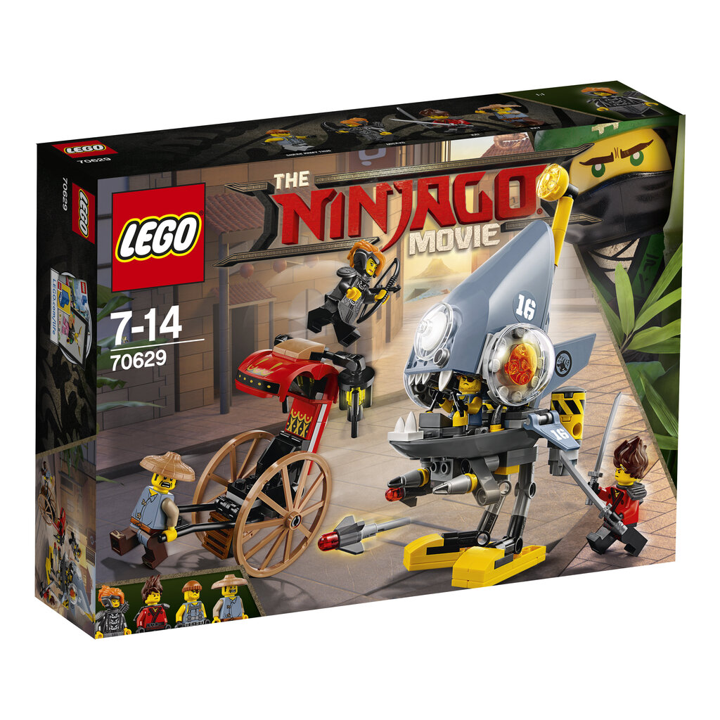 70629 LEGO® NINJAGO Pirano išpuoliai kaina ir informacija | Konstruktoriai ir kaladėlės | pigu.lt