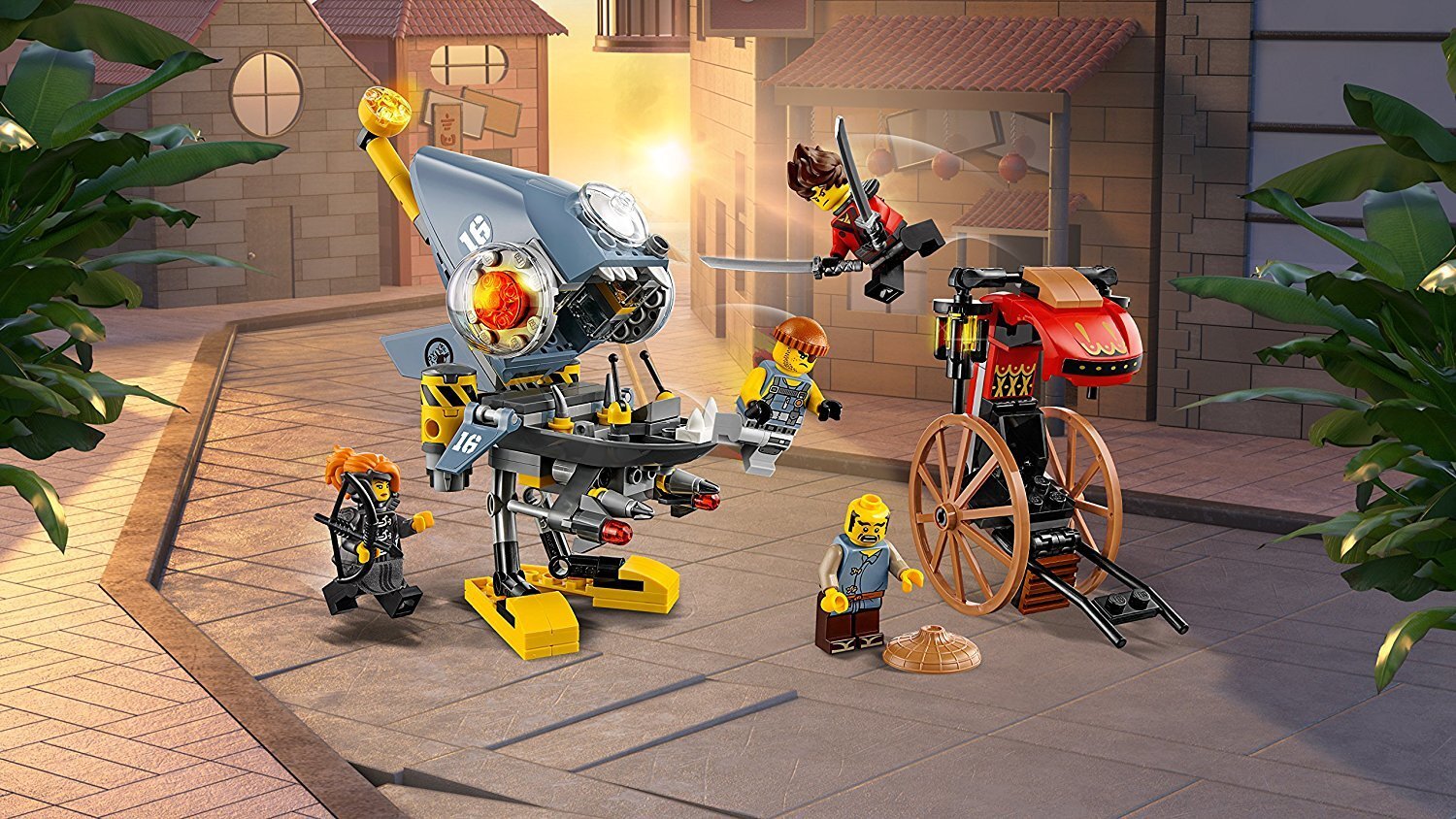 70629 LEGO® NINJAGO Pirano išpuoliai kaina ir informacija | Konstruktoriai ir kaladėlės | pigu.lt