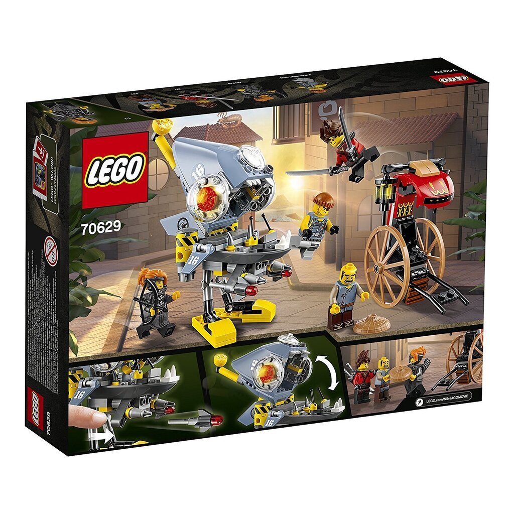 70629 LEGO® NINJAGO Pirano išpuoliai kaina ir informacija | Konstruktoriai ir kaladėlės | pigu.lt