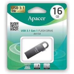 Флеш-накопитель Apacer AP16GAH15AA-1, 16Гб цена и информация | USB накопители | pigu.lt