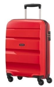 Mažas lagaminas American Tourister Samsonite Bon Air Spinner S, raudonas kaina ir informacija | Lagaminai, kelioniniai krepšiai | pigu.lt