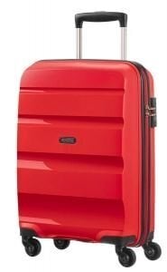 Mažas lagaminas American Tourister Samsonite Bon Air Spinner S, raudonas  kaina | pigu.lt