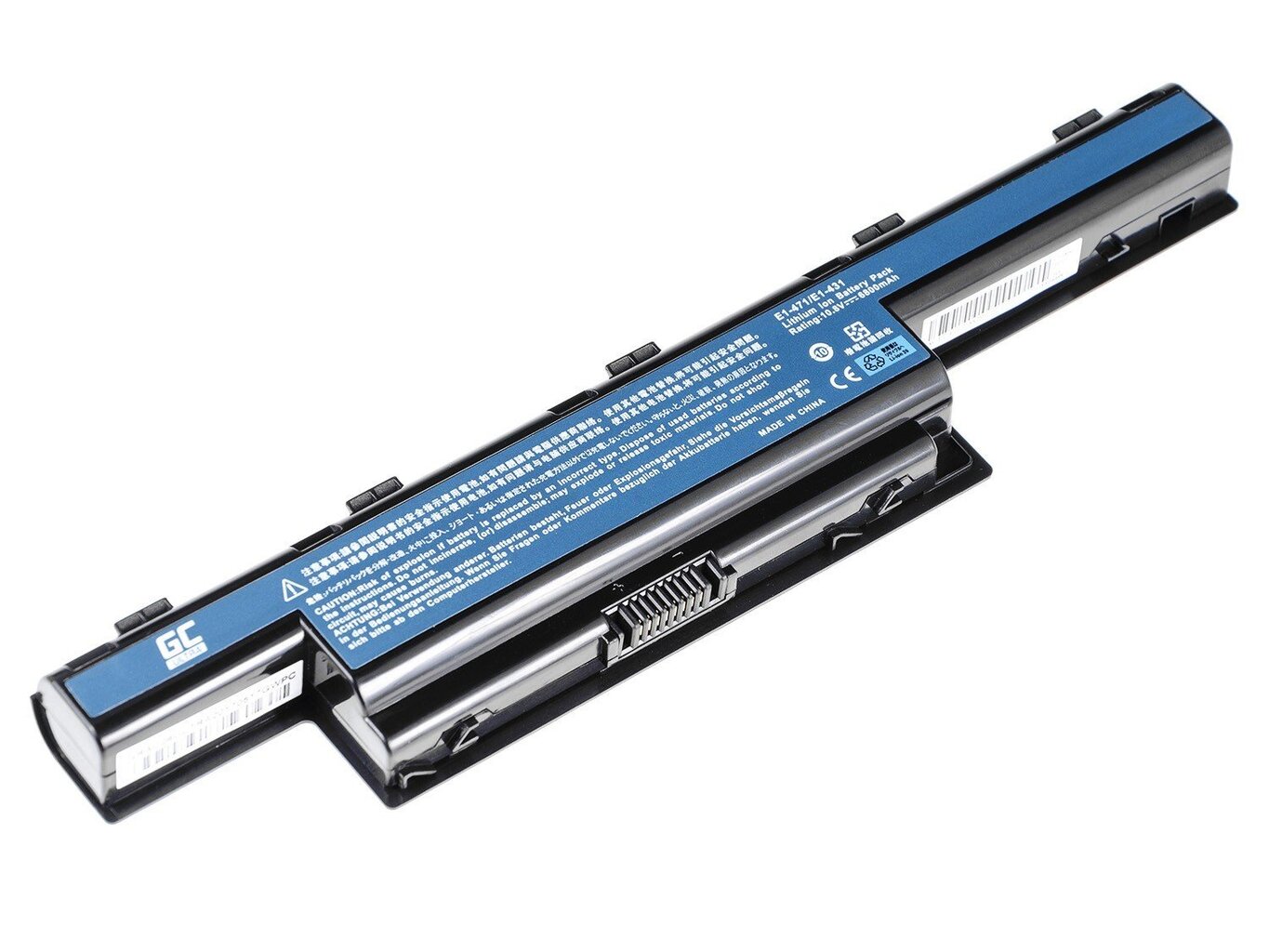 Green Cell Ultra Laptop Battery for Acer Aspire 5740G 5741G 5742G 5749Z 5750G 5755G E1-531G E1-571G kaina ir informacija | Akumuliatoriai nešiojamiems kompiuteriams | pigu.lt