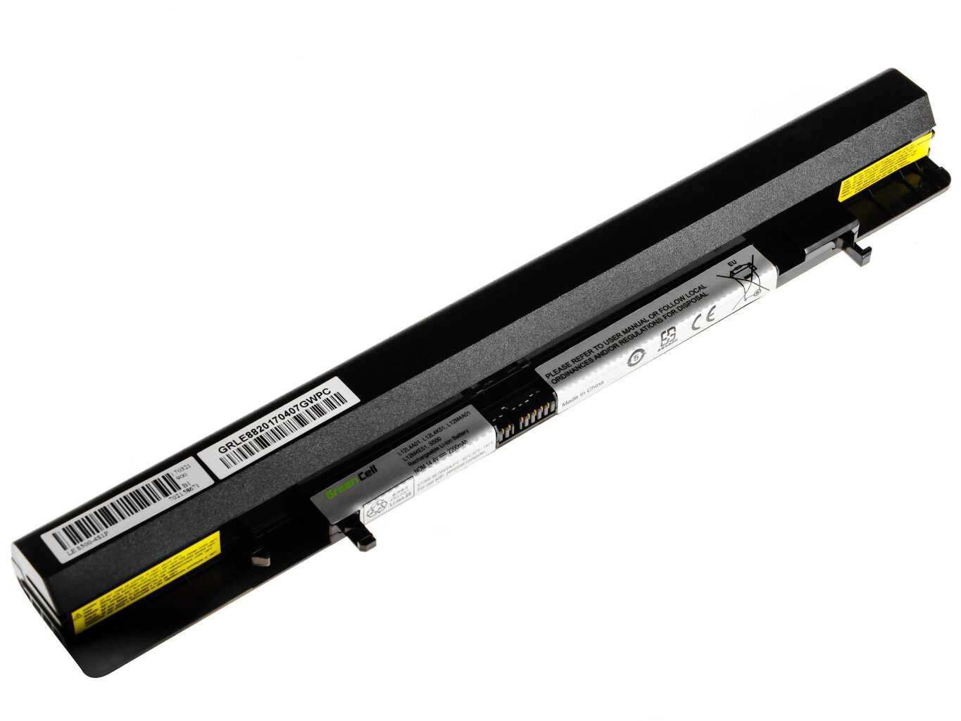 Green Cell Laptop Battery for Lenovo IdeaPad S500 Flex 14 14D 15 15D kaina ir informacija | Akumuliatoriai nešiojamiems kompiuteriams | pigu.lt