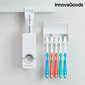 Dantų pastos dozatorius su dantų šepetėlių laikikliu InnovaGoods kaina ir informacija | Vonios kambario aksesuarai | pigu.lt
