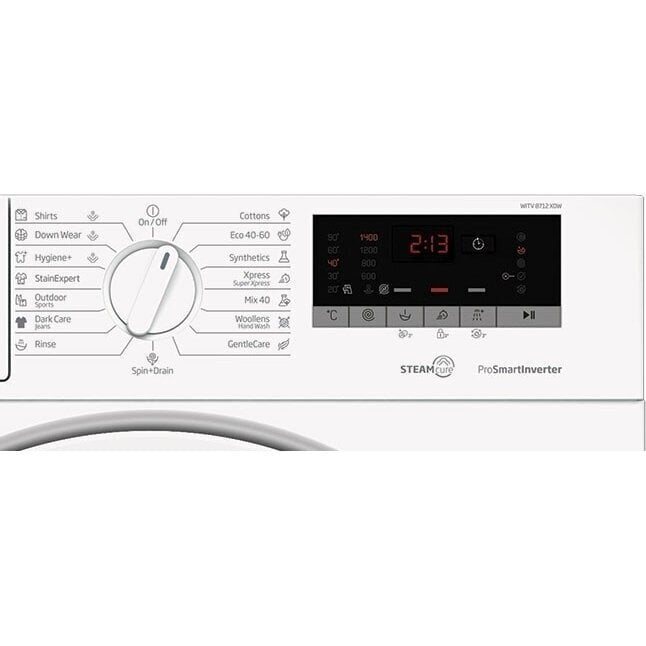 Beko WITV8712X0W kaina ir informacija | Skalbimo mašinos | pigu.lt