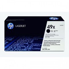 HP No.49X (Q5949X), черный картридж цена и информация | Картриджи для лазерных принтеров | pigu.lt