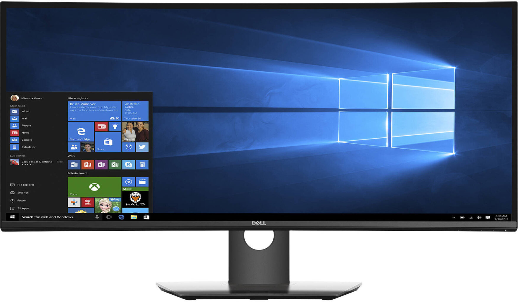 Dell LCD U3417W 34 '' kaina ir informacija | Monitoriai | pigu.lt