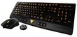 Žaidimų klaviatūra + pelė Gamdias Ares Essential Combo kaina ir informacija | Klaviatūros | pigu.lt