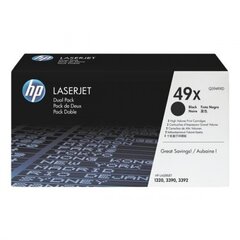 Картридж HP Q5949XD 49XD, двойная упаковка EOL, черный цена и информация | Картриджи для лазерных принтеров | pigu.lt