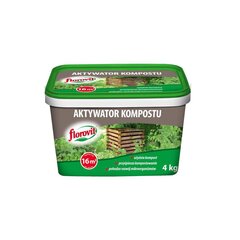 Komposto aktyvatorius FLOROVIT, 4 kg kaina ir informacija | Birios trąšos | pigu.lt