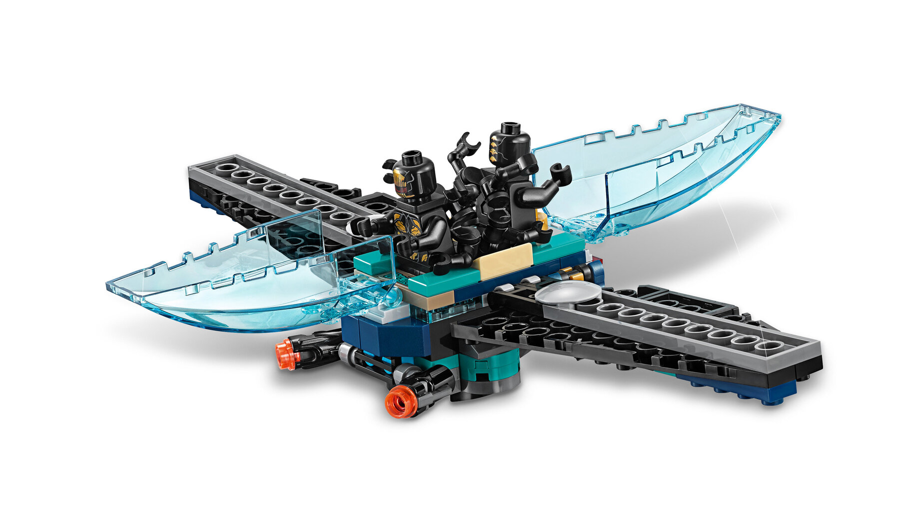 76101 LEGO® Super Heroes Outrider dropship ataka kaina ir informacija | Konstruktoriai ir kaladėlės | pigu.lt