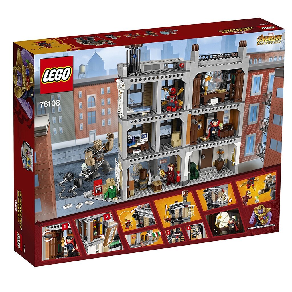 76108 LEGO® Super Heroes Sanctum Sanctorum Showdown kaina ir informacija | Konstruktoriai ir kaladėlės | pigu.lt