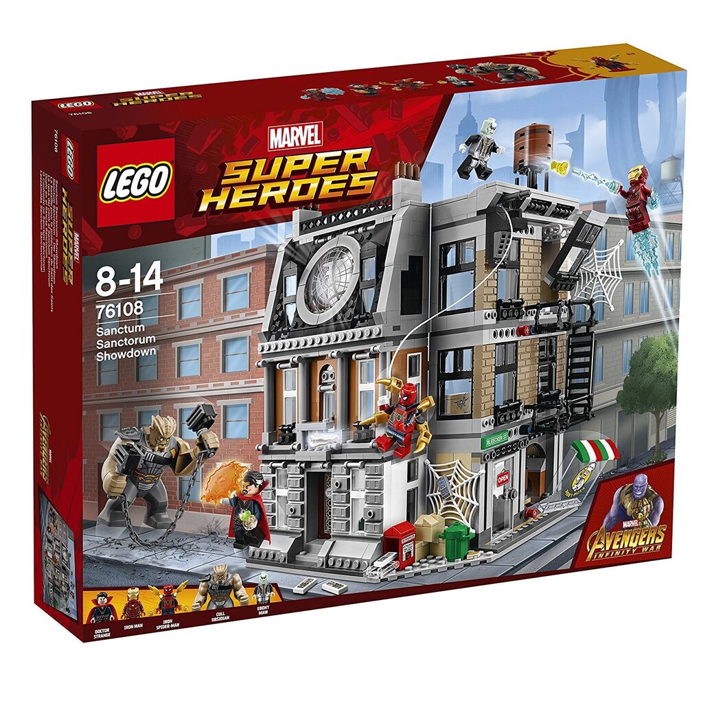 76108 LEGO® Super Heroes Sanctum Sanctorum Showdown kaina ir informacija | Konstruktoriai ir kaladėlės | pigu.lt