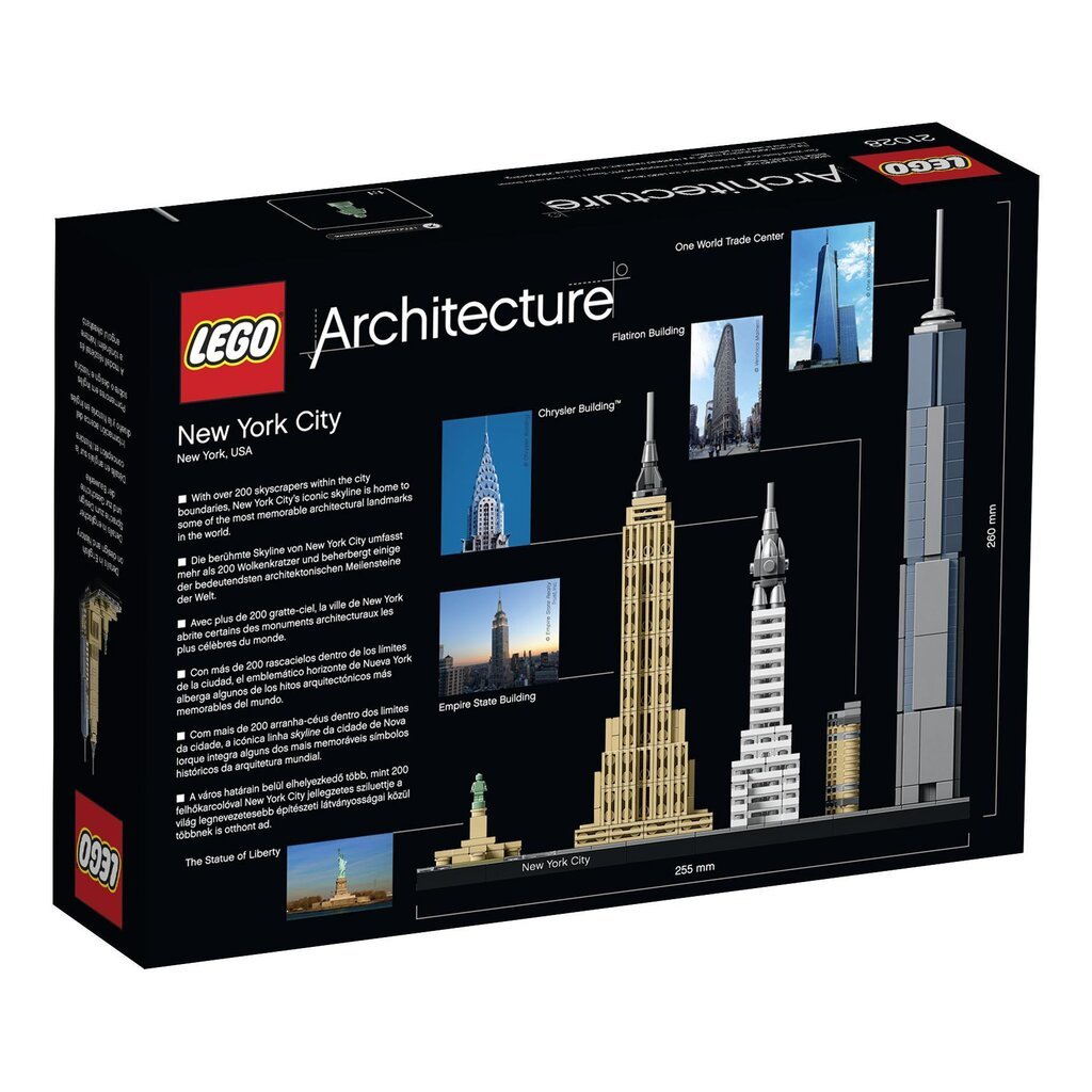 21028 LEGO® Architecture Niujorkas kaina ir informacija | Konstruktoriai ir kaladėlės | pigu.lt