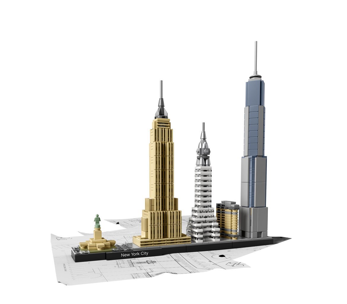 21028 LEGO® Architecture Niujorkas цена и информация | Konstruktoriai ir kaladėlės | pigu.lt