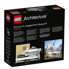 21035 LEGO® Architecture Solomon R.Gugenhaimo muziejus kaina ir informacija | Konstruktoriai ir kaladėlės | pigu.lt