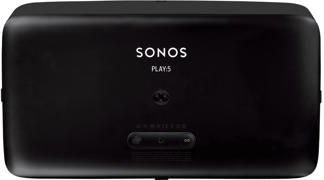 Sonos Play:5 Gen 2, juoda kaina ir informacija | Garso kolonėlės | pigu.lt