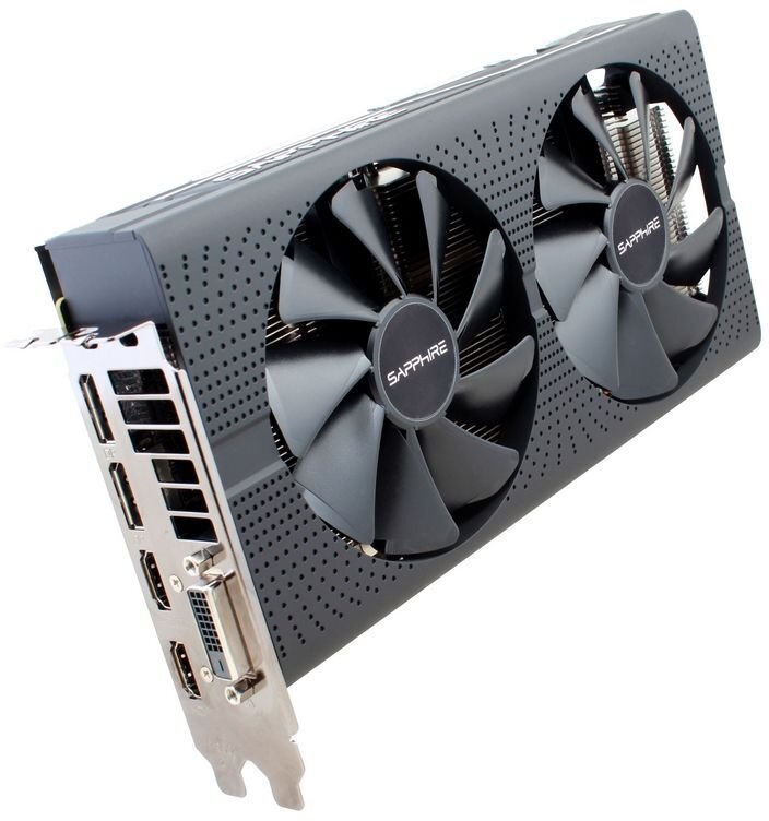 Sapphire Radeon RX 570 Pulse 8GB GDDR5 GDDR5 (256 bit) DVI-D, 2xHDMI, 2xDP (11266-36-20G) kaina ir informacija | Vaizdo plokštės (GPU) | pigu.lt