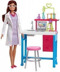 Žaislinė laboratorija lėlėms Barbie, Mattel FJB25/FJB28 kaina ir informacija | Žaislai mergaitėms | pigu.lt