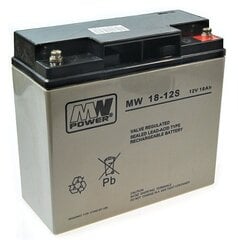 MW Power аккумулятор MW 18-12 цена и информация | Батарейки | pigu.lt