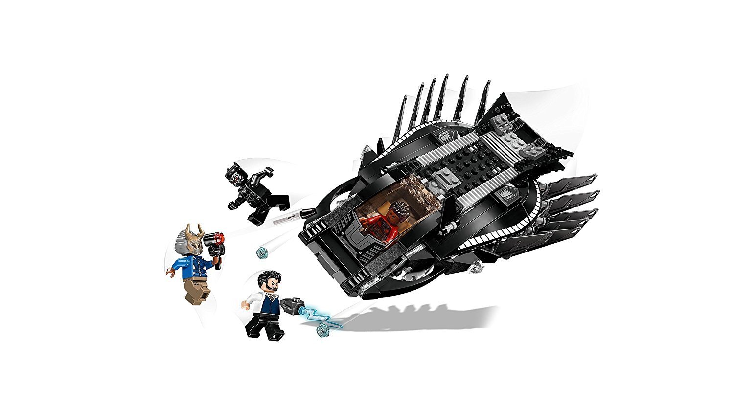 76100 LEGO® Super Heroes Royal Talon naikintuvo ataka kaina ir informacija | Konstruktoriai ir kaladėlės | pigu.lt