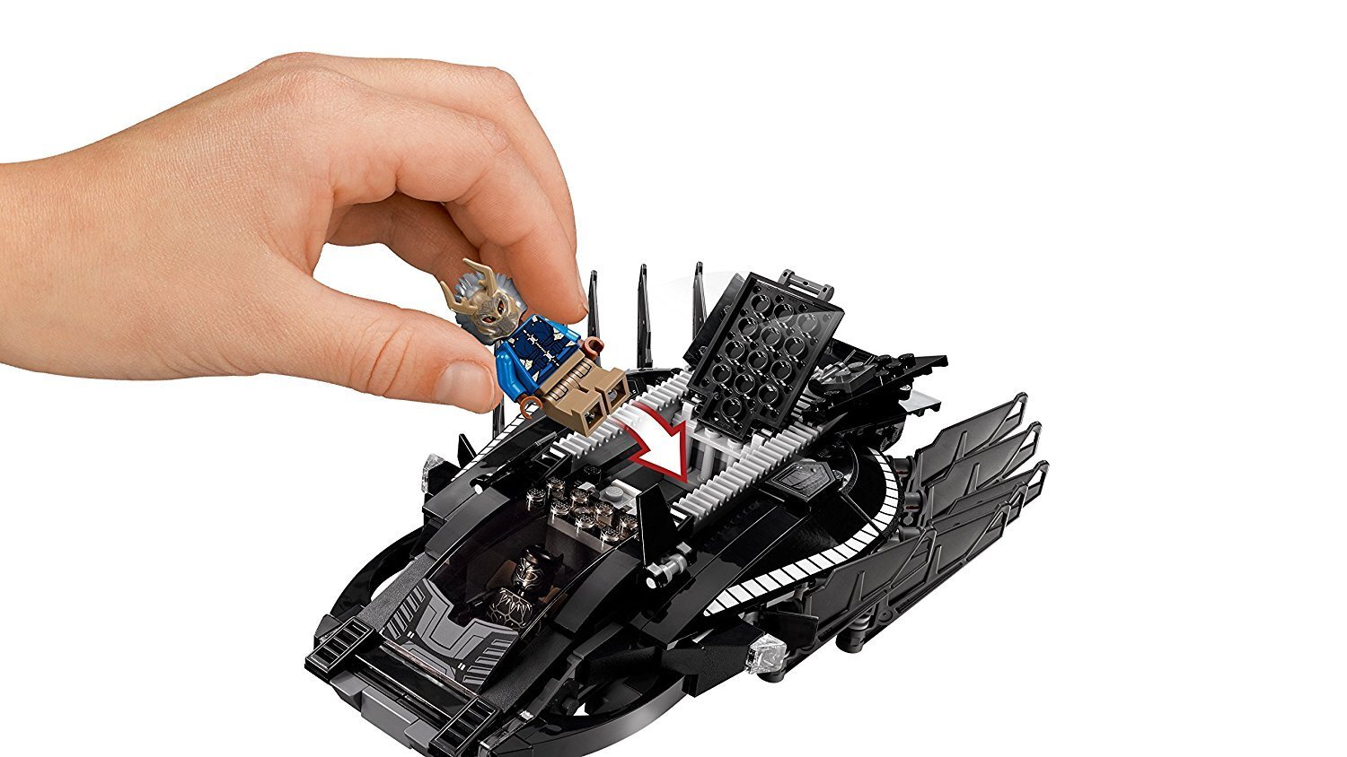 76100 LEGO® Super Heroes Royal Talon naikintuvo ataka цена и информация | Konstruktoriai ir kaladėlės | pigu.lt