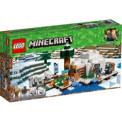 Конструктор 21142 Lego® Minecraft The Polar Igloo цена и информация | Конструкторы и кубики | pigu.lt