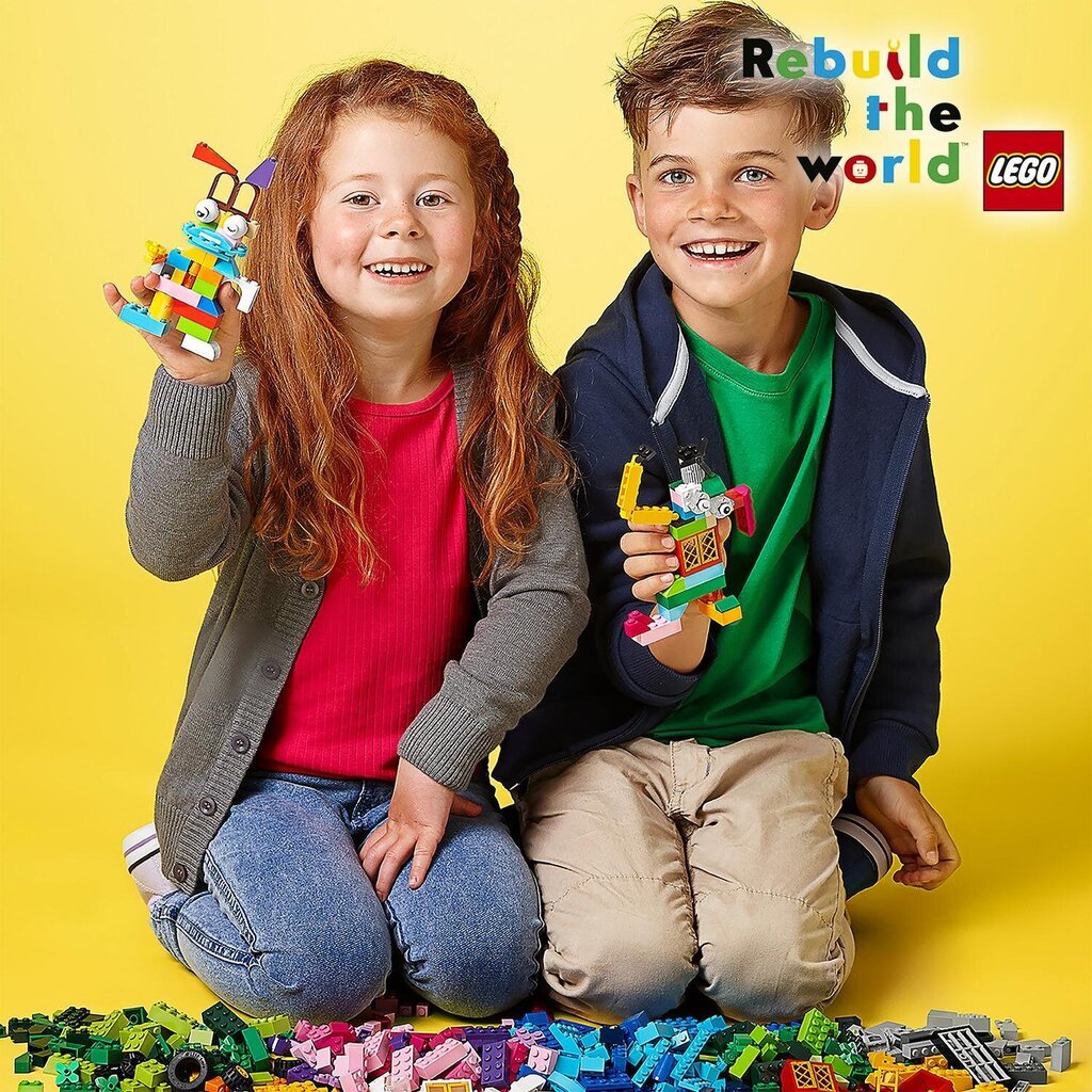 10696 LEGO® Classic Vidutinio dydžio kaladėlių dėžė kaina ir informacija | Konstruktoriai ir kaladėlės | pigu.lt