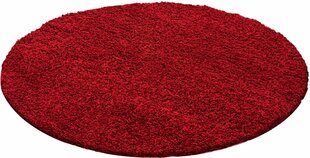 Ayyildiz kilimas Shaggy Dream Red 4000, Ø 120 cm kaina ir informacija | Kilimai | pigu.lt