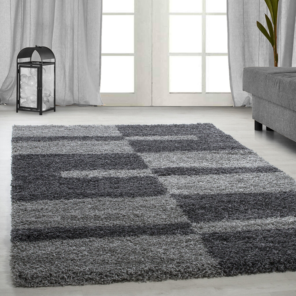 Ayyildiz kilimas Shaggy Gala Grey 2505, 100x200 cm kaina ir informacija | Kilimai | pigu.lt